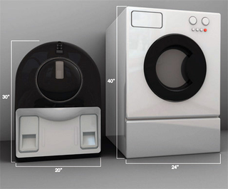 Illustration for article titled Recycling Washer/Dryer Concept